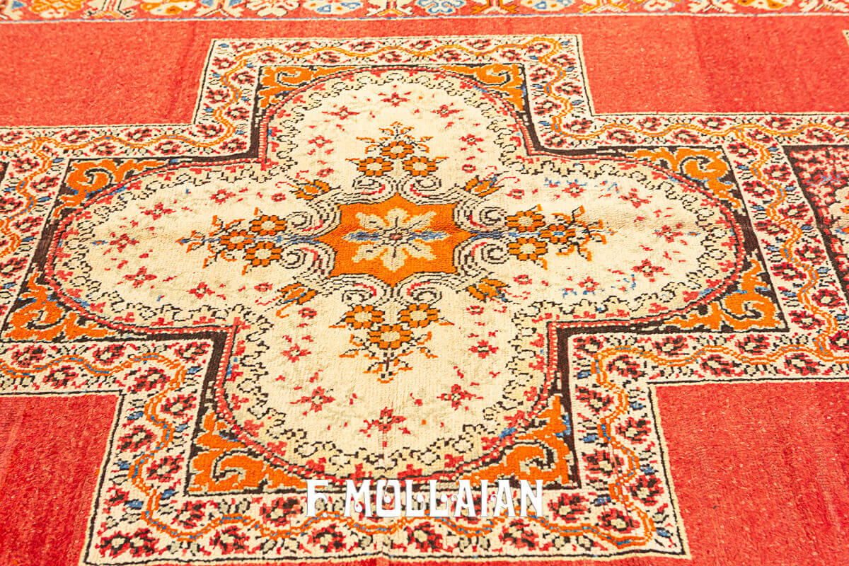 Red Field Rabbat-Marakesh Very long Gallery Size Rug n°:76602913